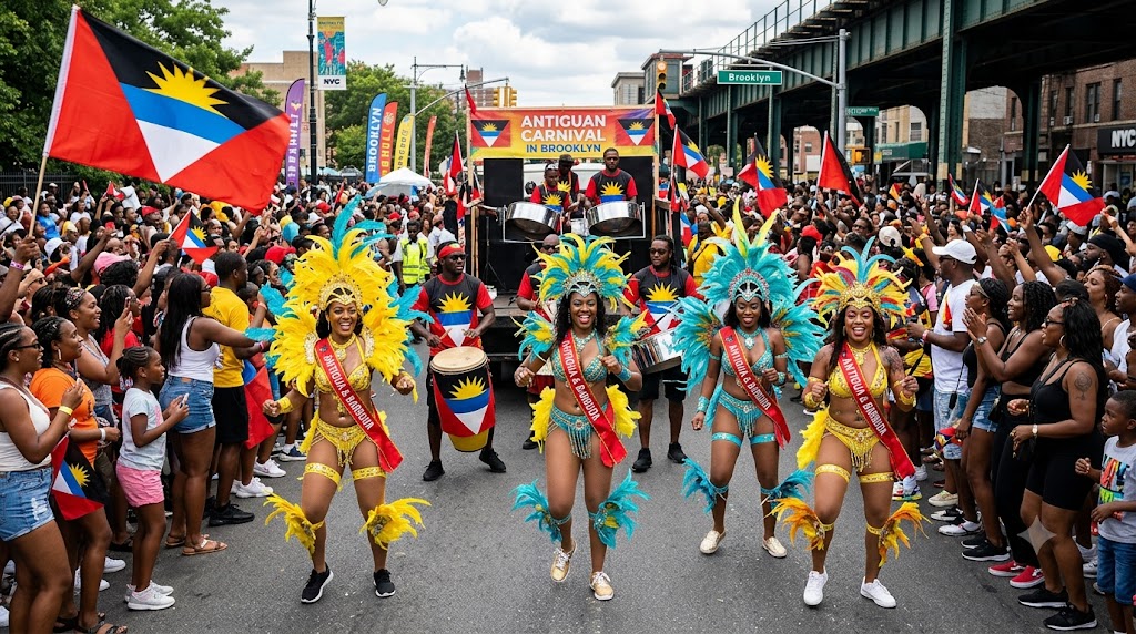 Antigua Carnival Takes the Spotlight in Brooklyn as Caribbean Culture Goes Global