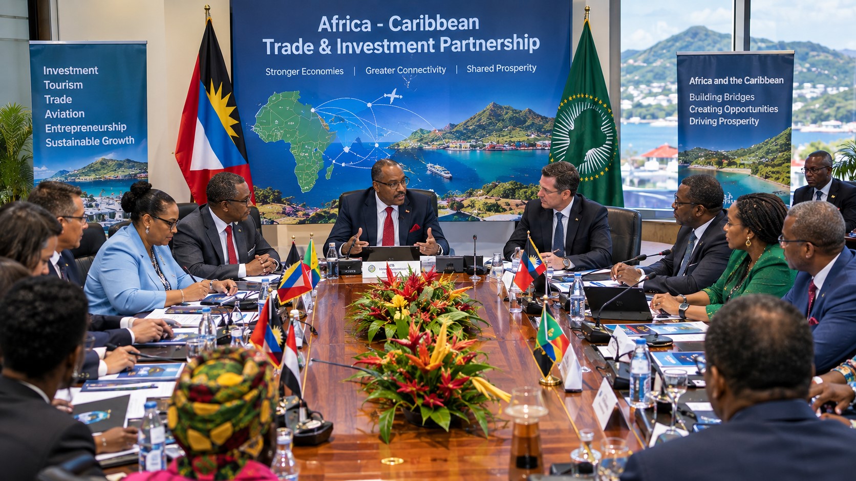 Antigua and Barbuda Pushes New Africa-Caribbean Trade and Investment Opportunities