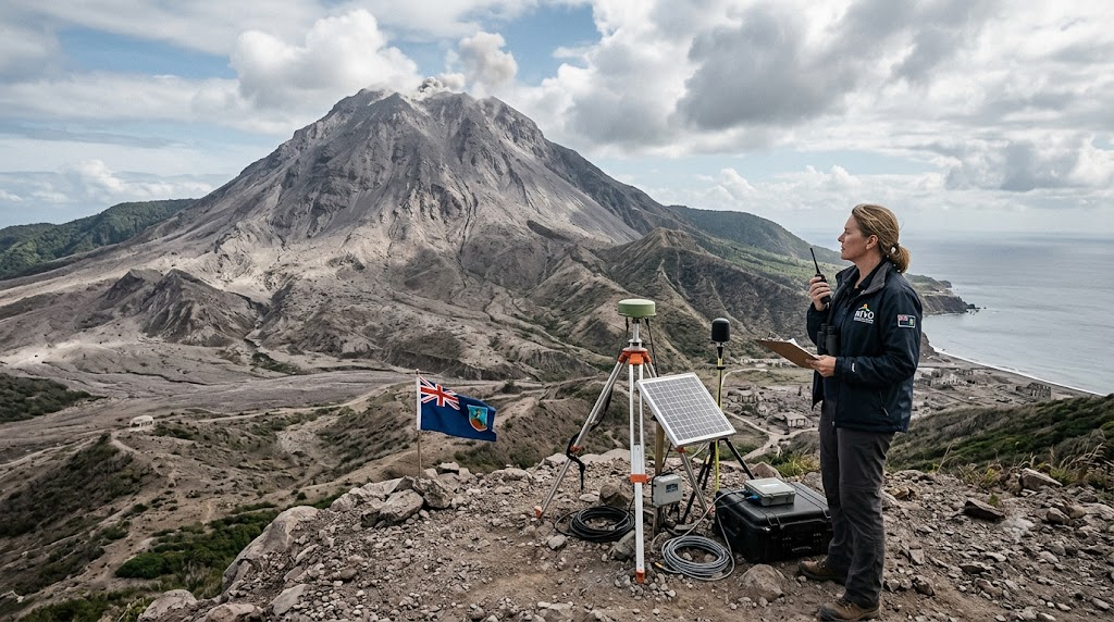 Montserrat Volcano Activity Remains Low in Latest Monitoring Update