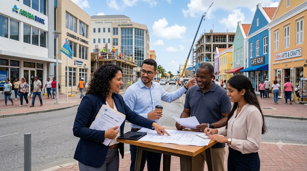 Aruba Records 242 New Business Permits in First Half of 2026