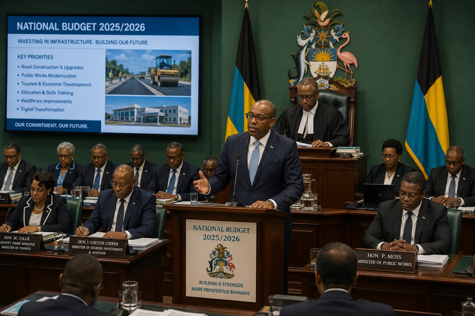 Government Outlines Infrastructure Priorities During 2026-2027 Budget Debate