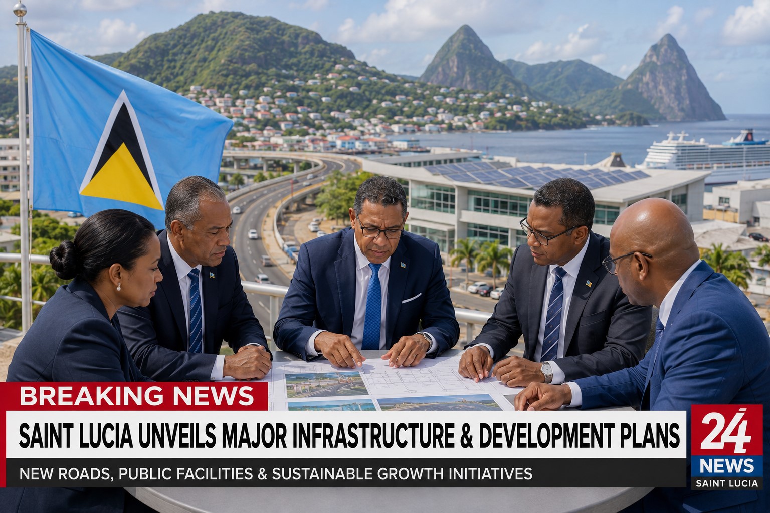 BREAKING: Saint Lucia Launches Major Infrastructure Development Initiative
