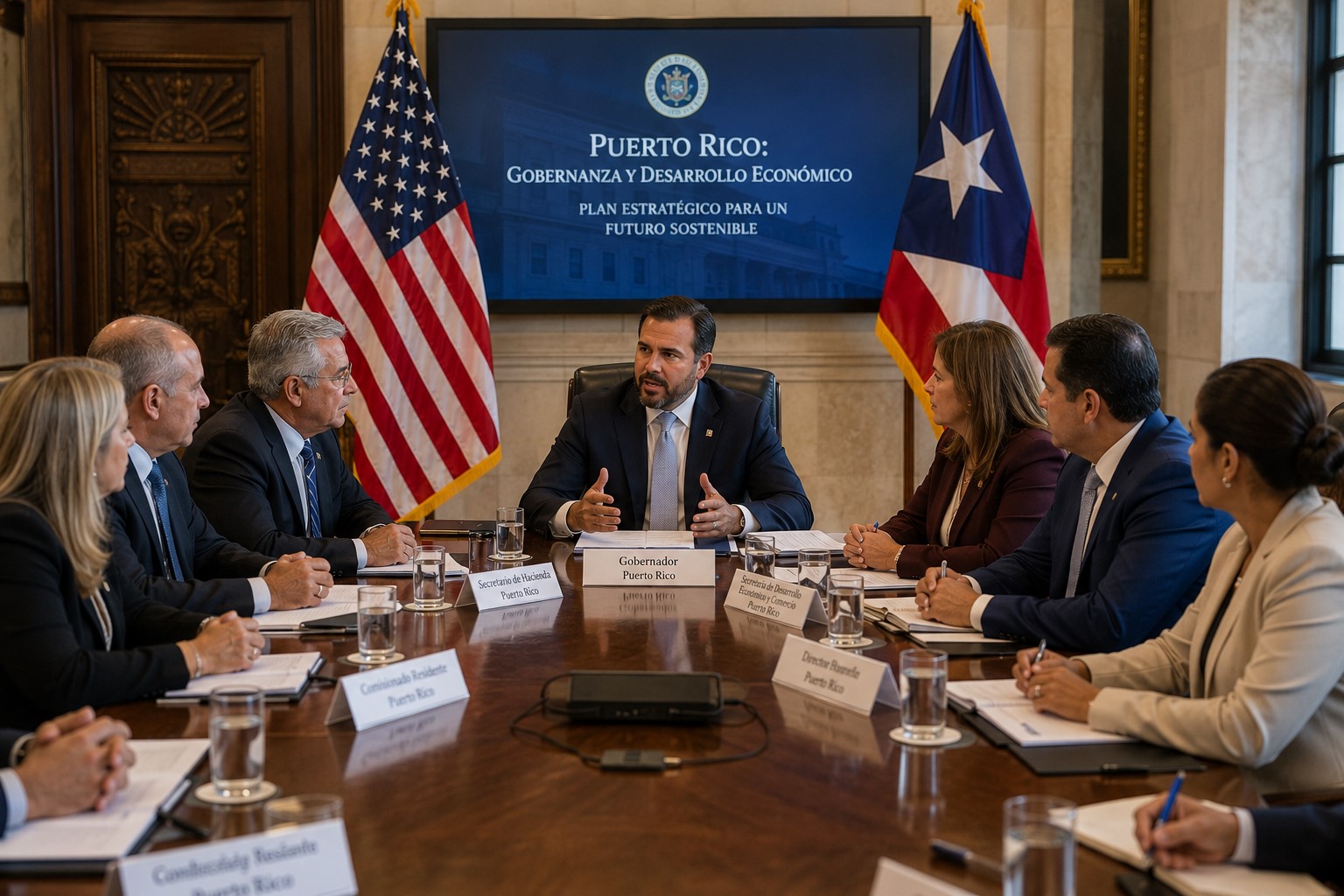 Puerto Rico's Political Agenda Focuses on Economic Growth and Governance Reform