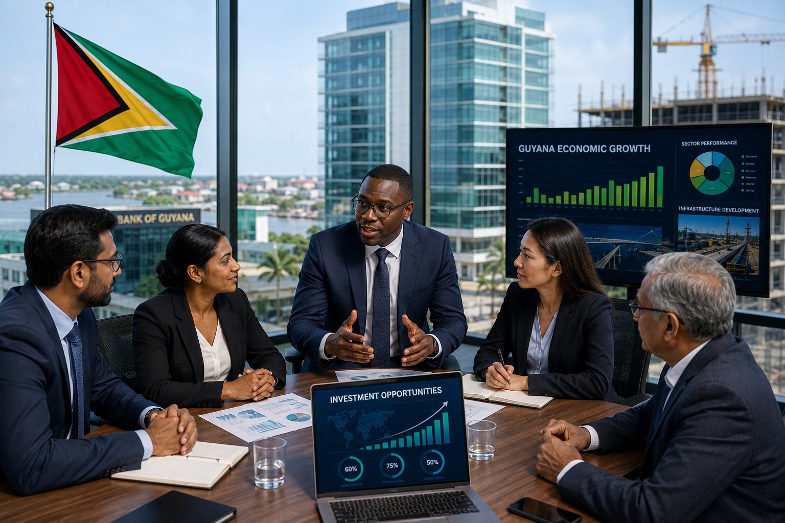 Guyana Business Confidence Rises as Investment Activity Accelerates Across Key Industries