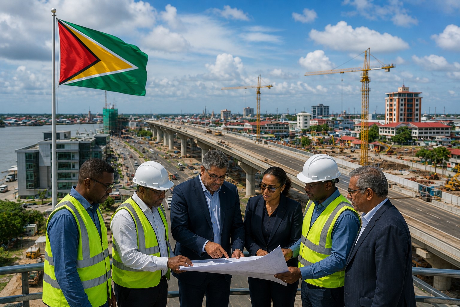 BREAKING: Guyana Pushes Forward with Strategic Infrastructure Expansion Program