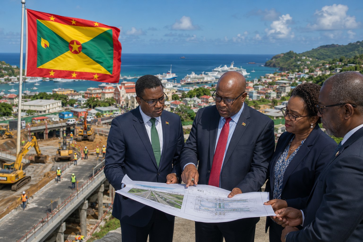 BREAKING: Grenada Accelerates Infrastructure Development to Strengthen Economy