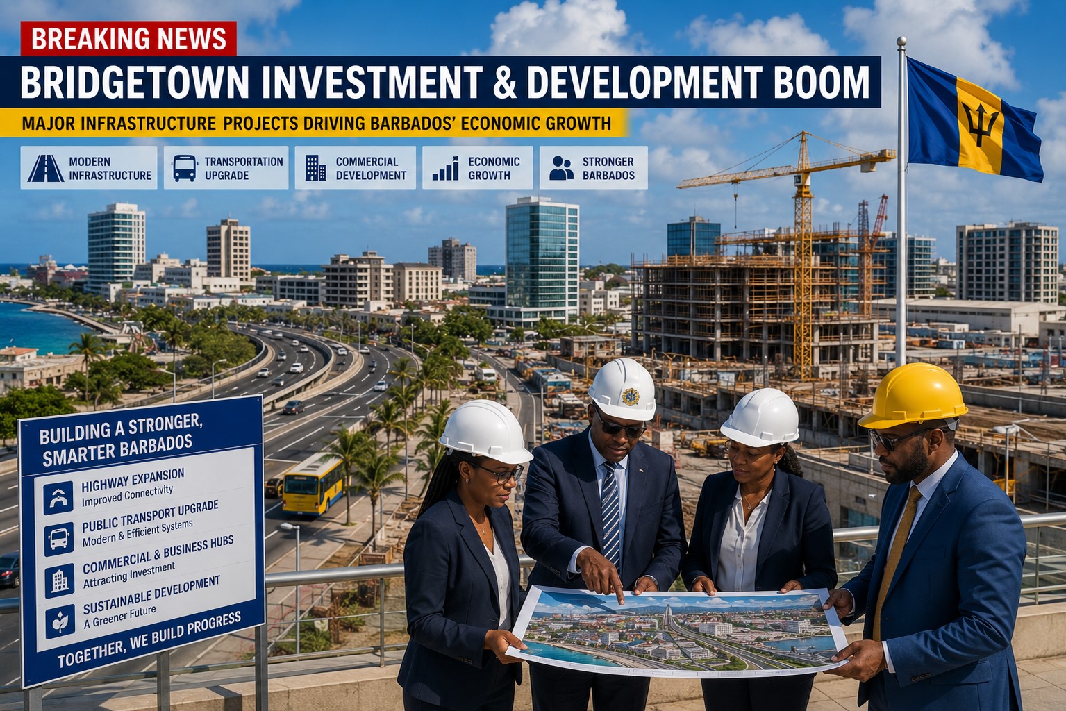 BREAKING: Barbados Launches Major Infrastructure and Economic Development Initiative