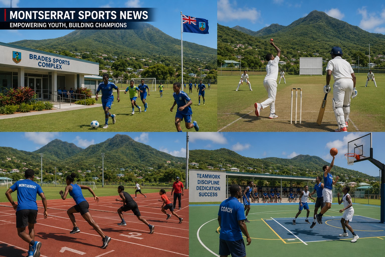 Montserrat Strengthens Sports Development Through Youth and Community Athletics Initiative