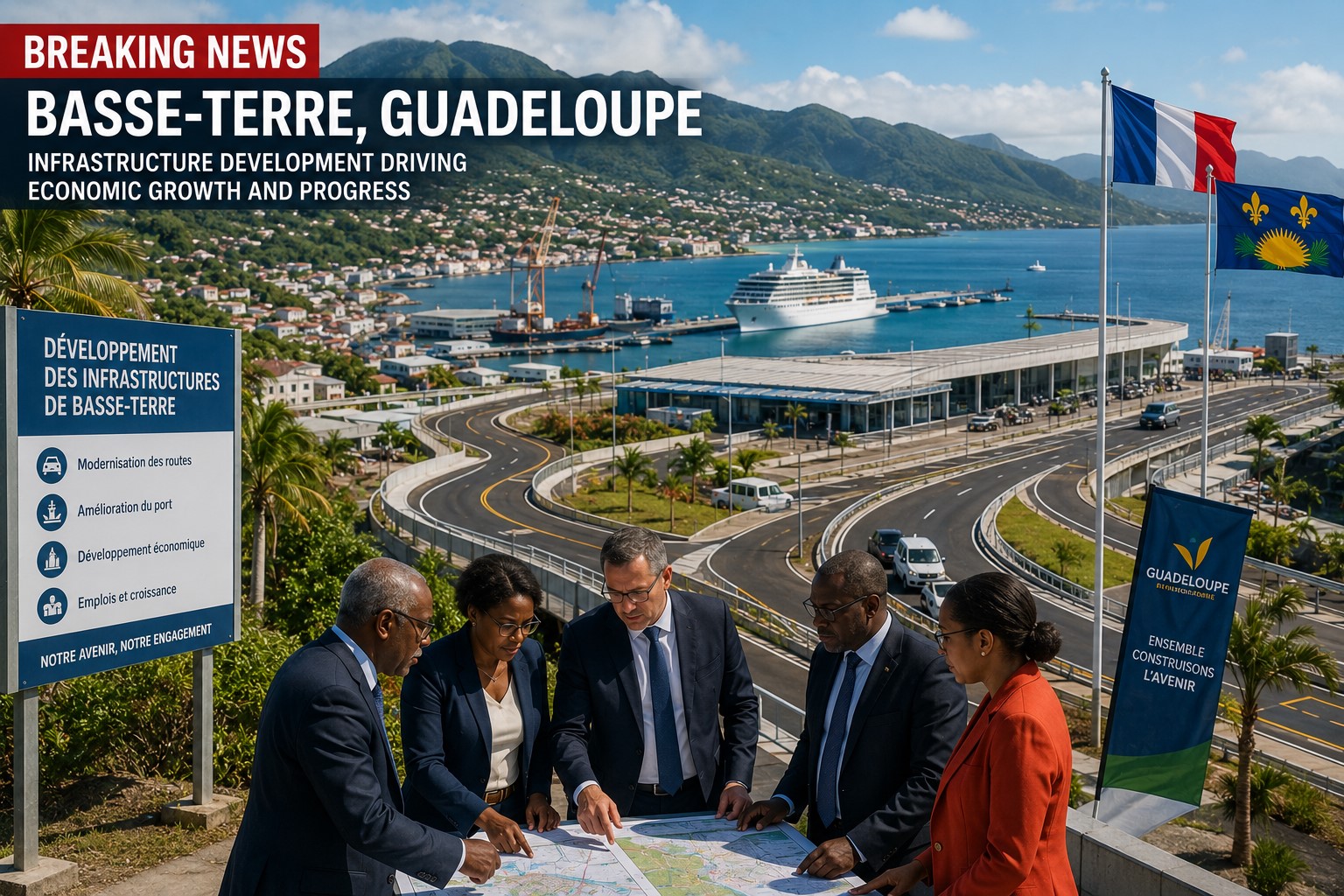 BREAKING: Guadeloupe Unveils New Infrastructure and Economic Growth Strategy