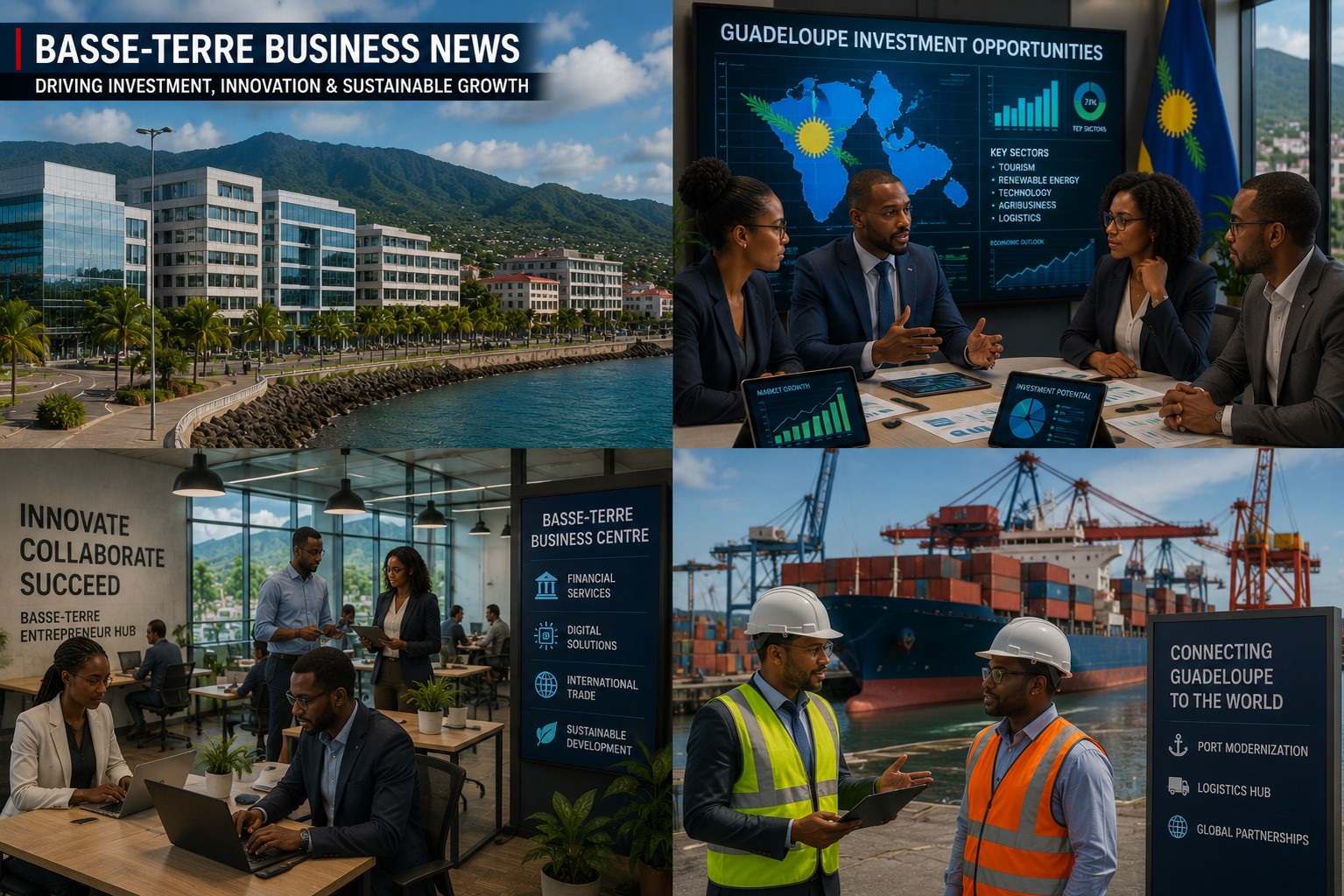 Guadeloupe Expands Business Development Strategy to Boost Investment and Innovation