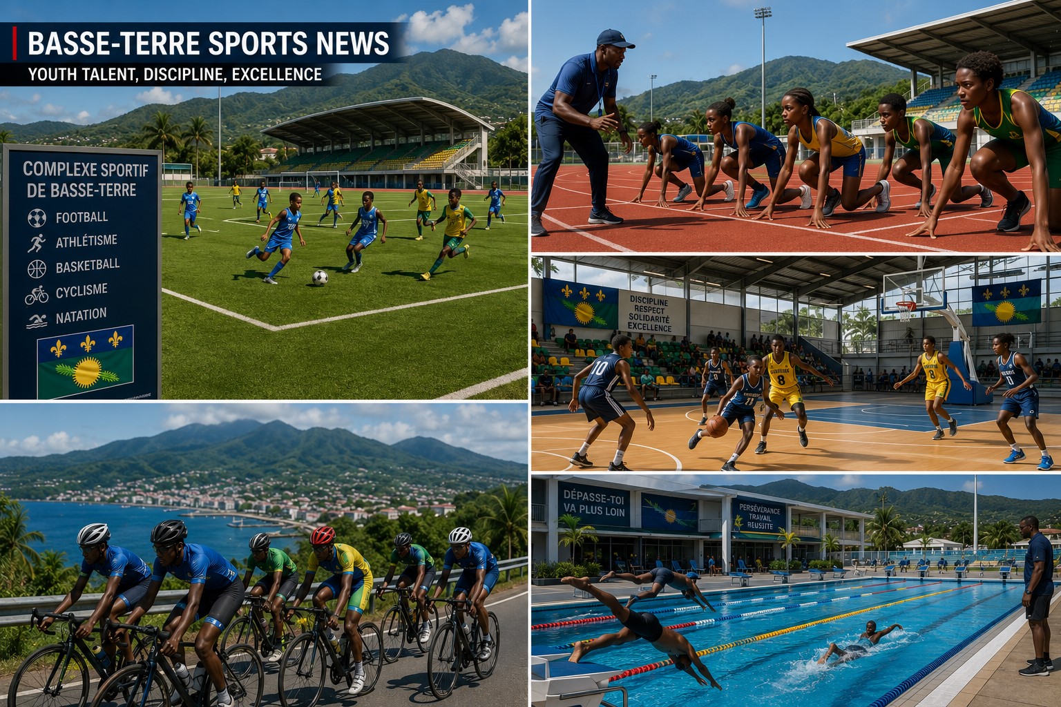 Guadeloupe Strengthens Sports Development Through New Youth Athletics Initiative