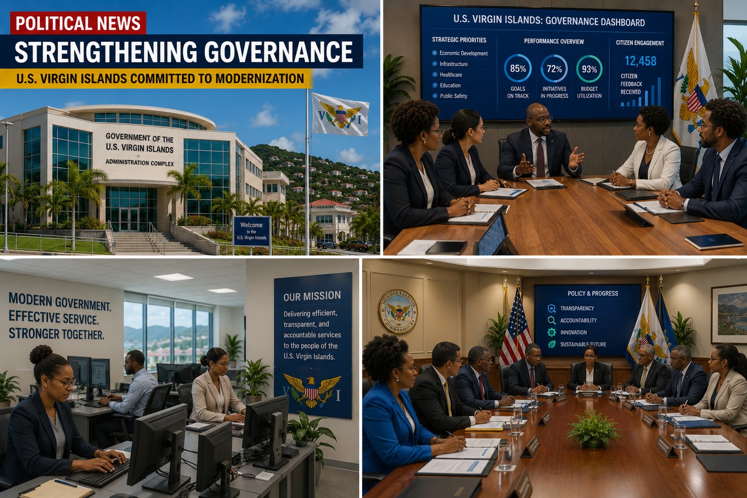 U.S. Virgin Islands Strengthens Public Governance Through Digital Administration Initiatives