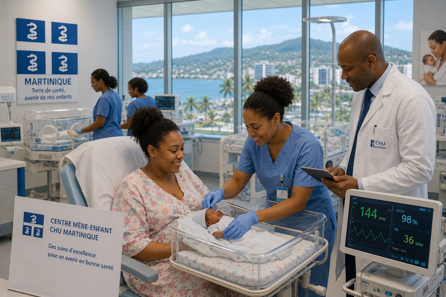 Martinique Strengthens Baby Healthcare with Expanded Neonatal and Early Childhood Services