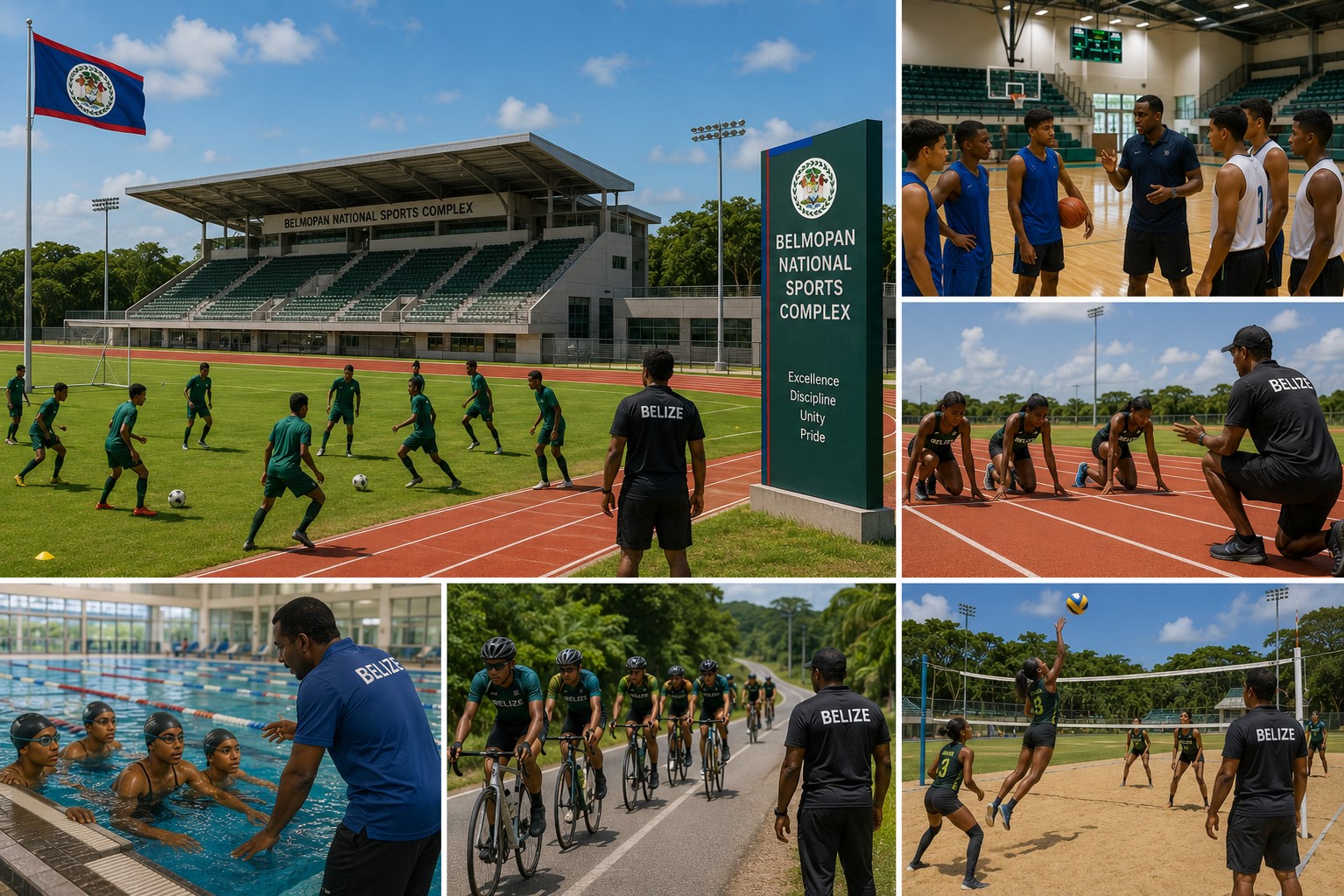 Belize Strengthens Sports Development Through Youth Athletics and Modern Training Programs