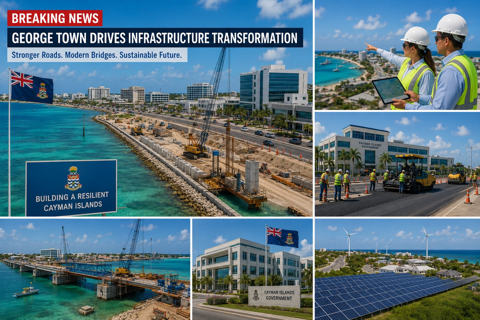 BREAKING: Cayman Islands Launches New Infrastructure Modernization and Climate Resilience Initiative