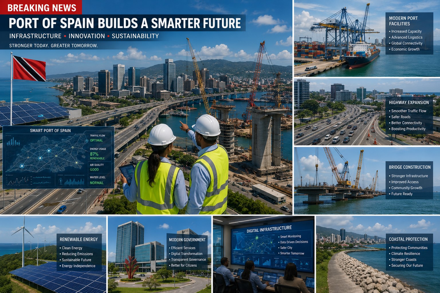 BREAKING: Trinidad and Tobago Launches Major Infrastructure and Energy Development Initiative