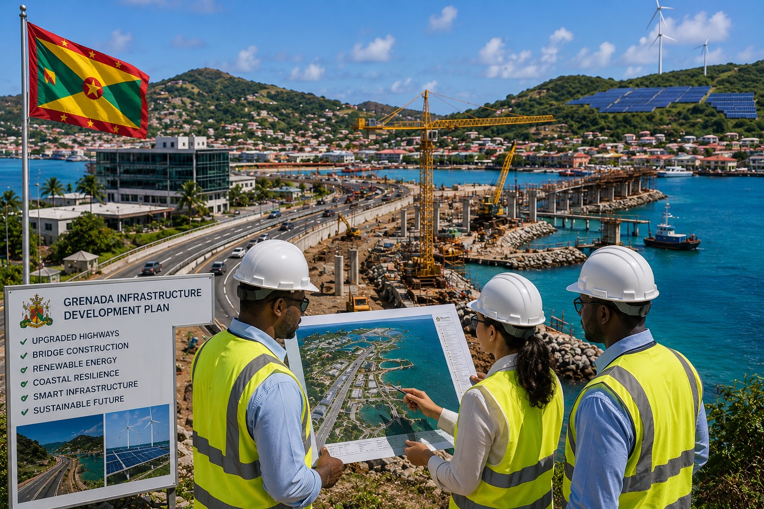 BREAKING: Grenada Launches Major Climate-Resilient Infrastructure Development Initiative