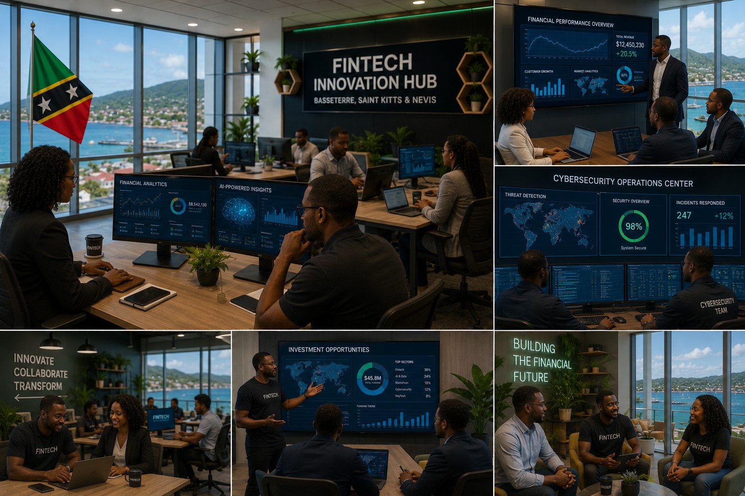 Saint Kitts and Nevis Expands Digital Economy Through New FinTech Innovation Hub