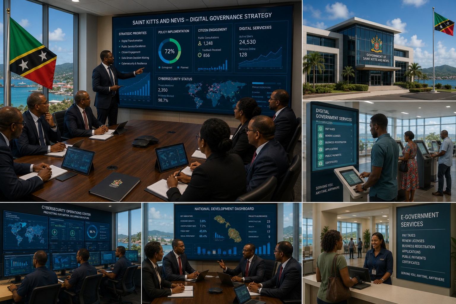 Saint Kitts and Nevis Advances Public Service Reform Through Digital Governance