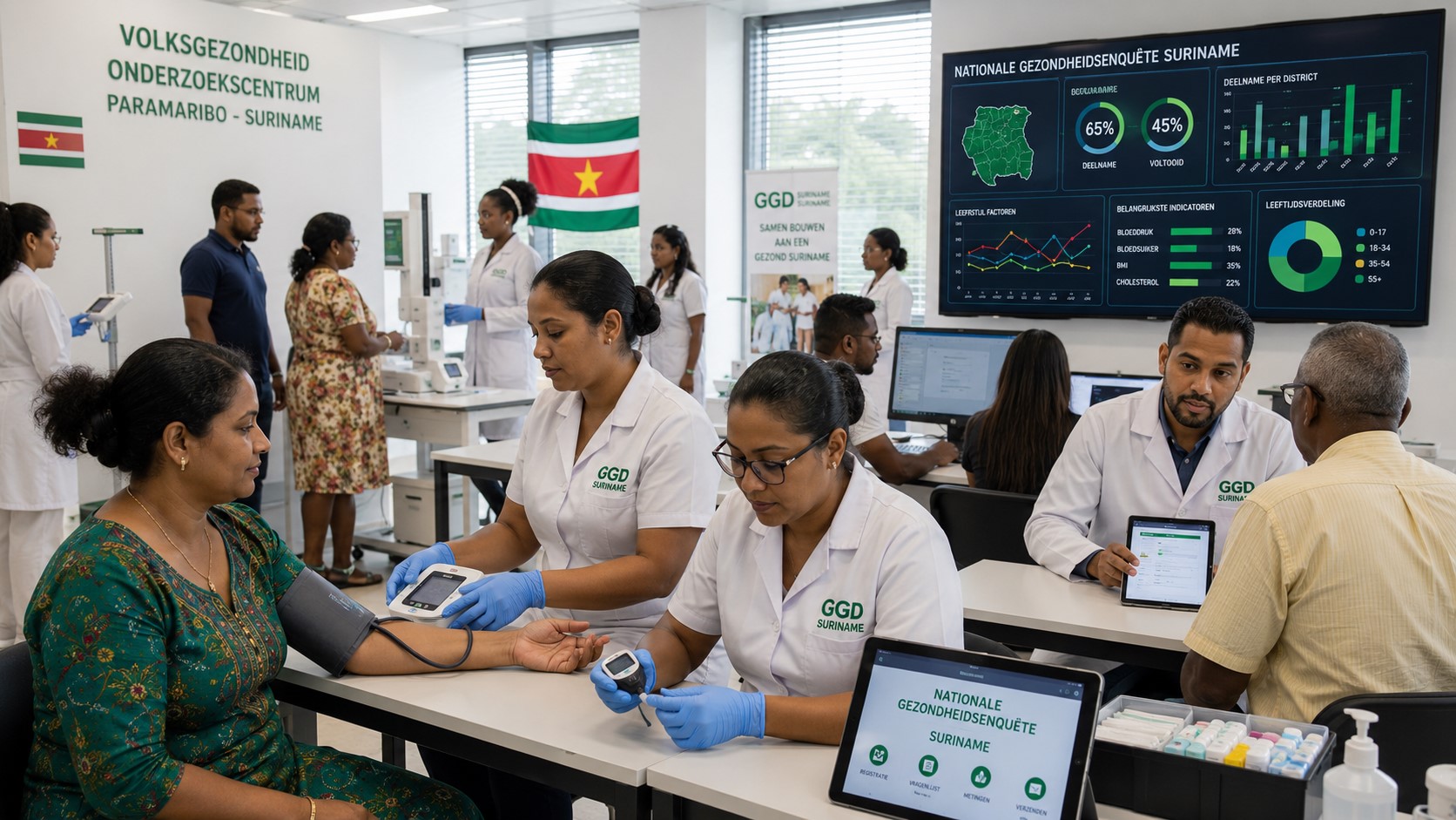 Suriname Begins Landmark National Health Survey