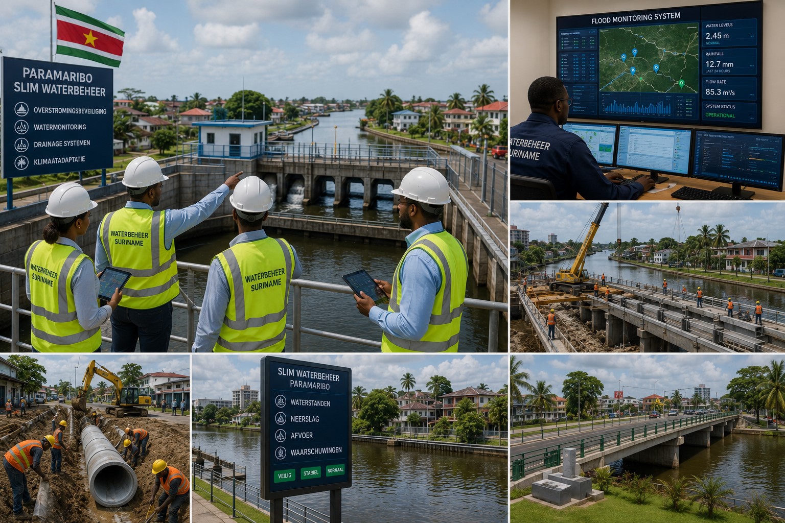 BREAKING: Suriname Accelerates Smart Flood Protection and Infrastructure Modernization