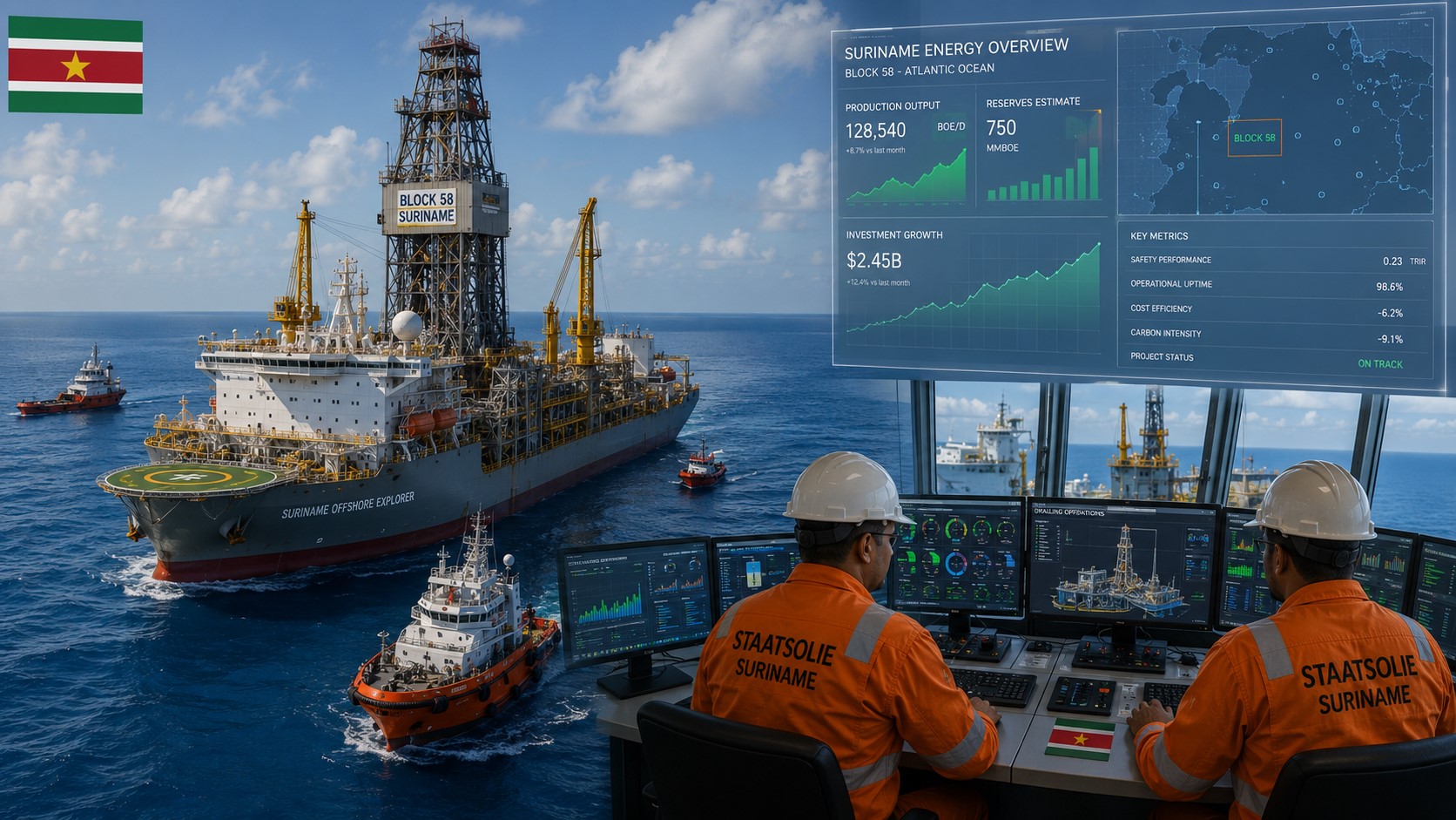TotalEnergies Expands Offshore Exploration, Boosting Suriname's Business Outlook