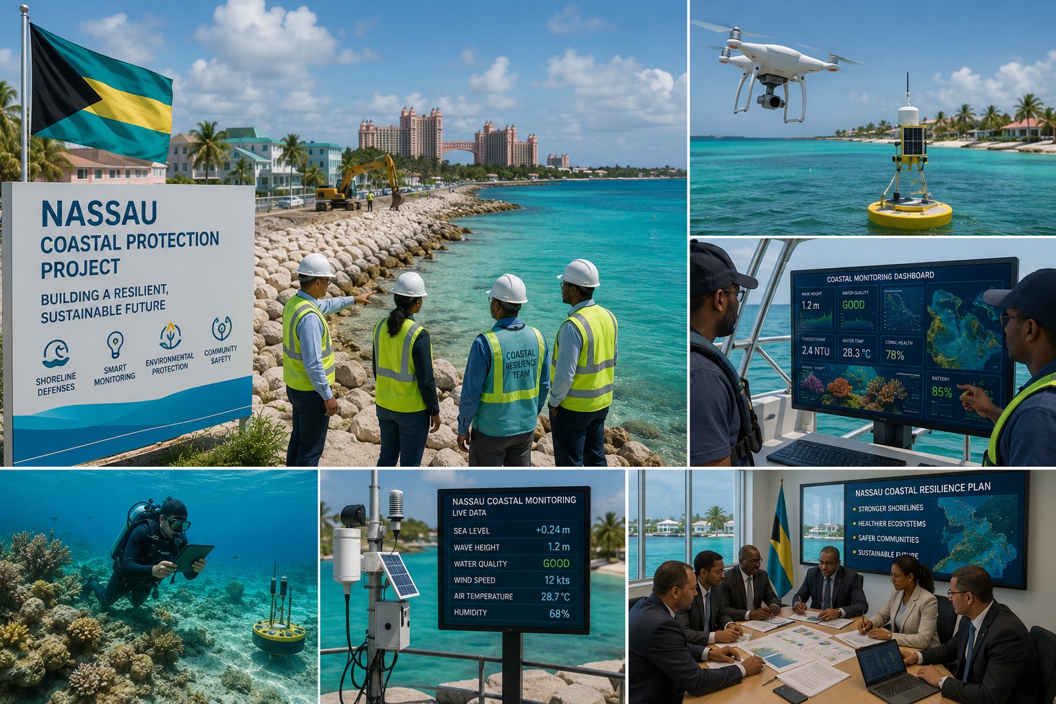 BREAKING: Bahamas Expands Coastal Protection Through Smart Marine Monitoring Program