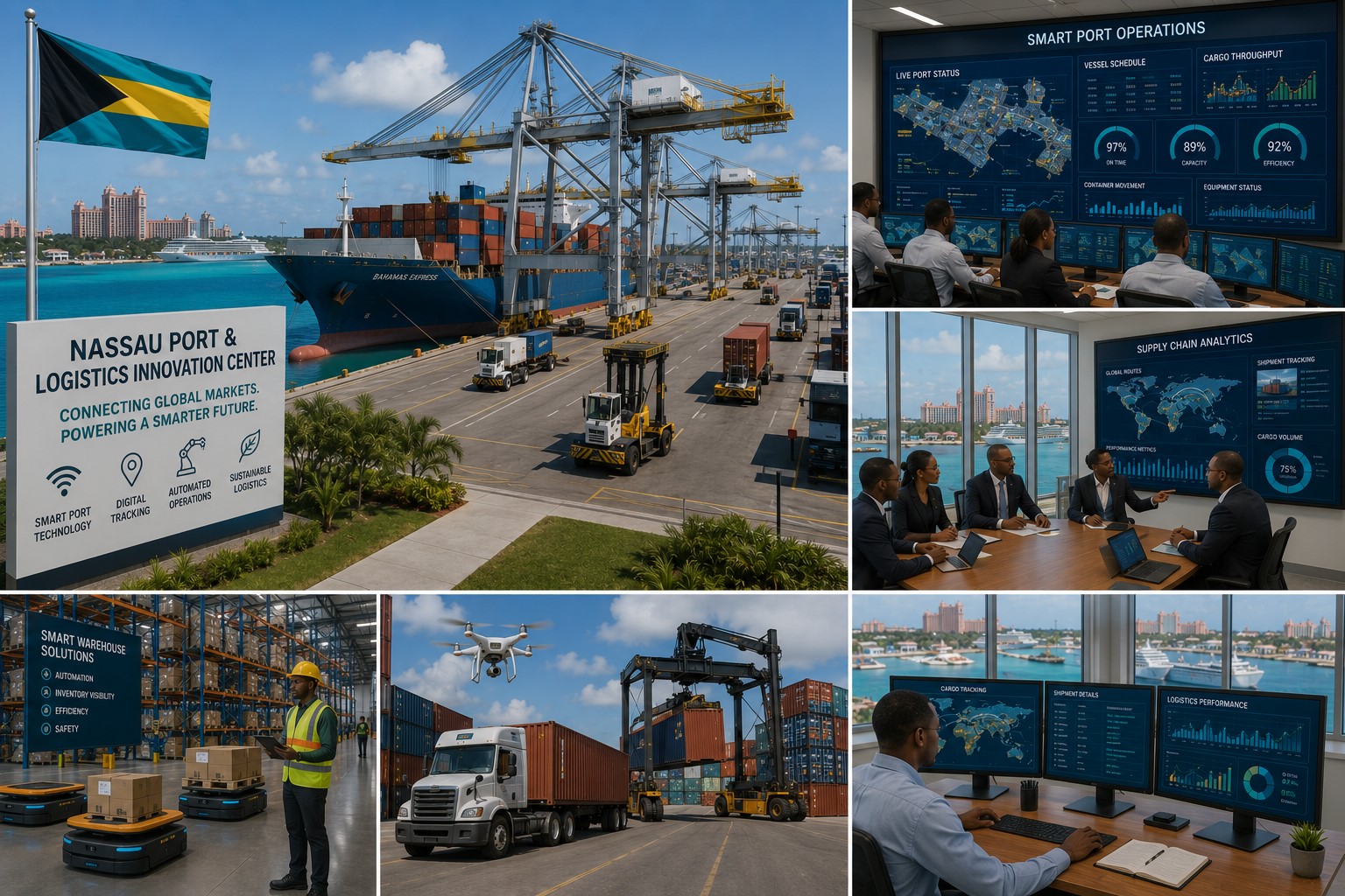 Bahamas Unveils Maritime Logistics Innovation Hub to Strengthen Regional Commerce