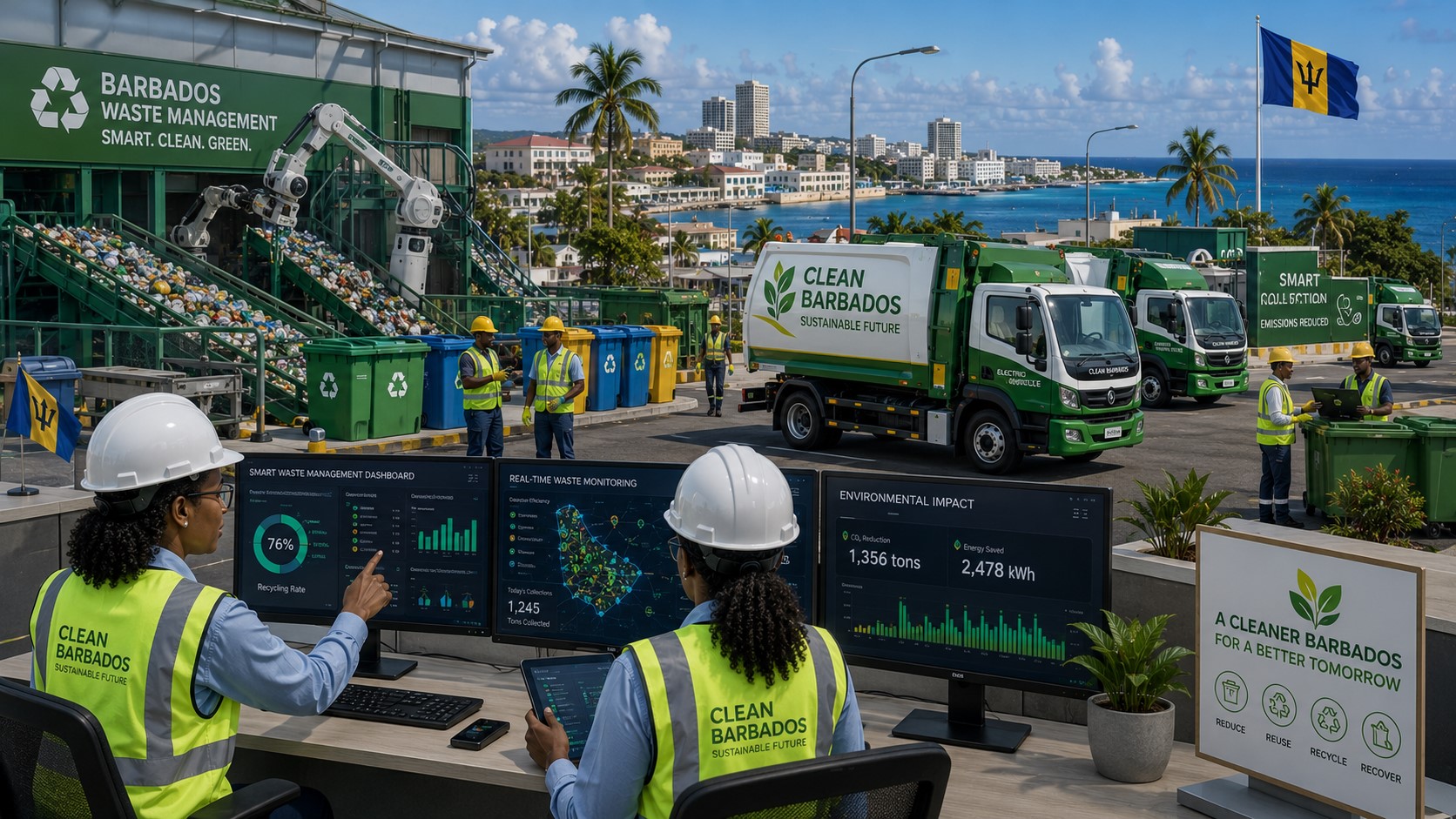 BREAKING: Barbados Accelerates Smart Waste Management and Recycling Modernization
