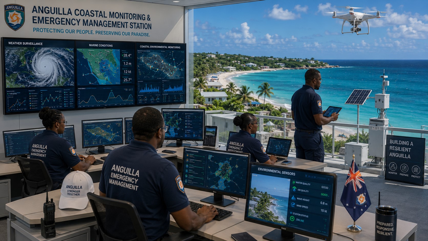 BREAKING: Anguilla Strengthens Coastal Safety with Smart Emergency Monitoring Network