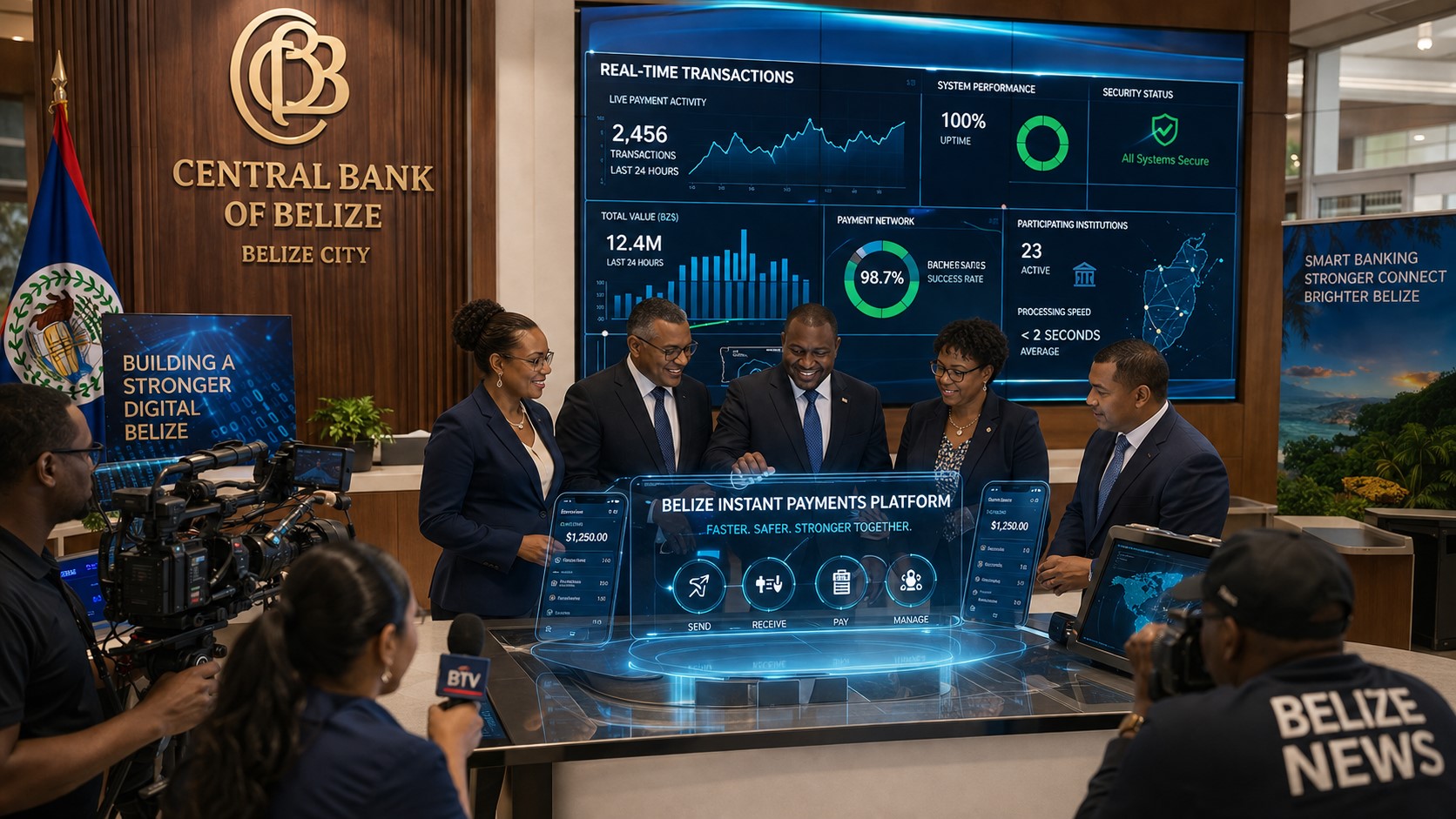 Belize Launches 24/7 Instant Payment System in Major Financial Breakthrough
