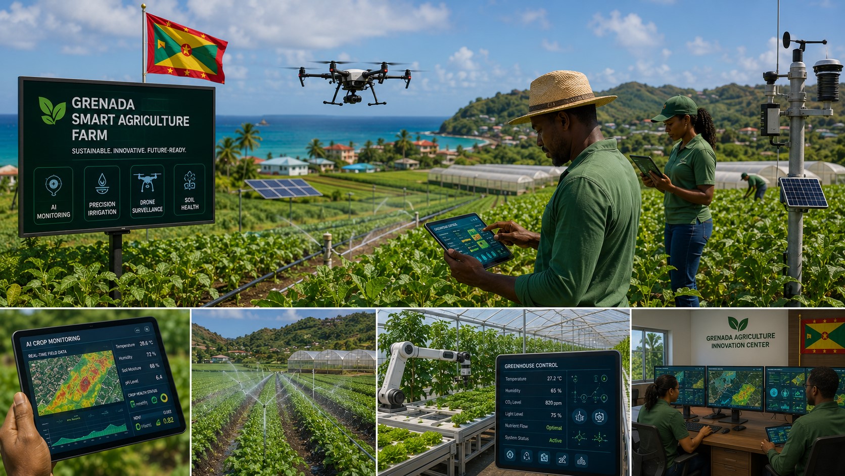 BREAKING: Grenada Unveils National Smart Agriculture Resilience Programme