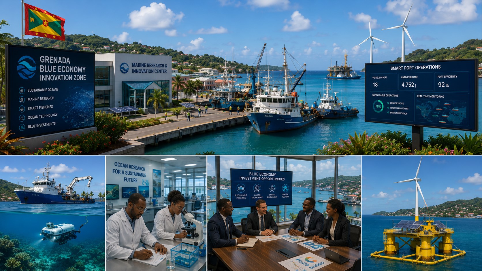 Grenada Introduces Blue Economy Investment Programme to Drive Sustainable Growth