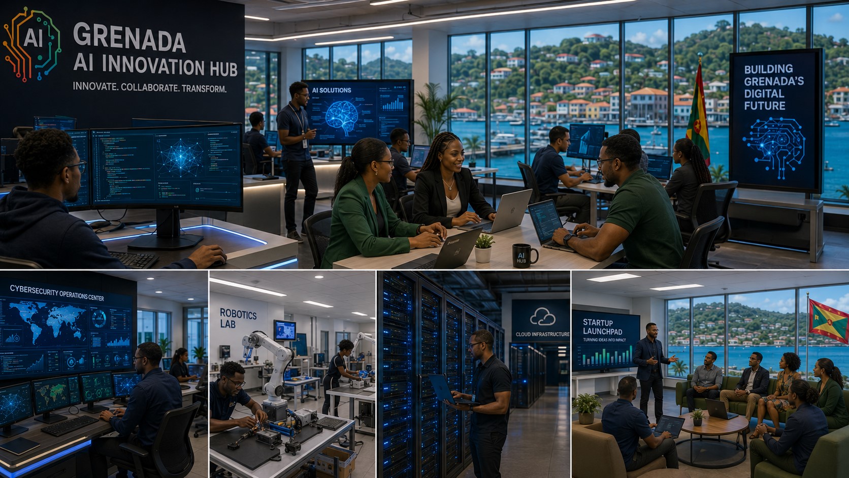 Grenada Opens National AI Innovation Hub to Expand Digital Economy