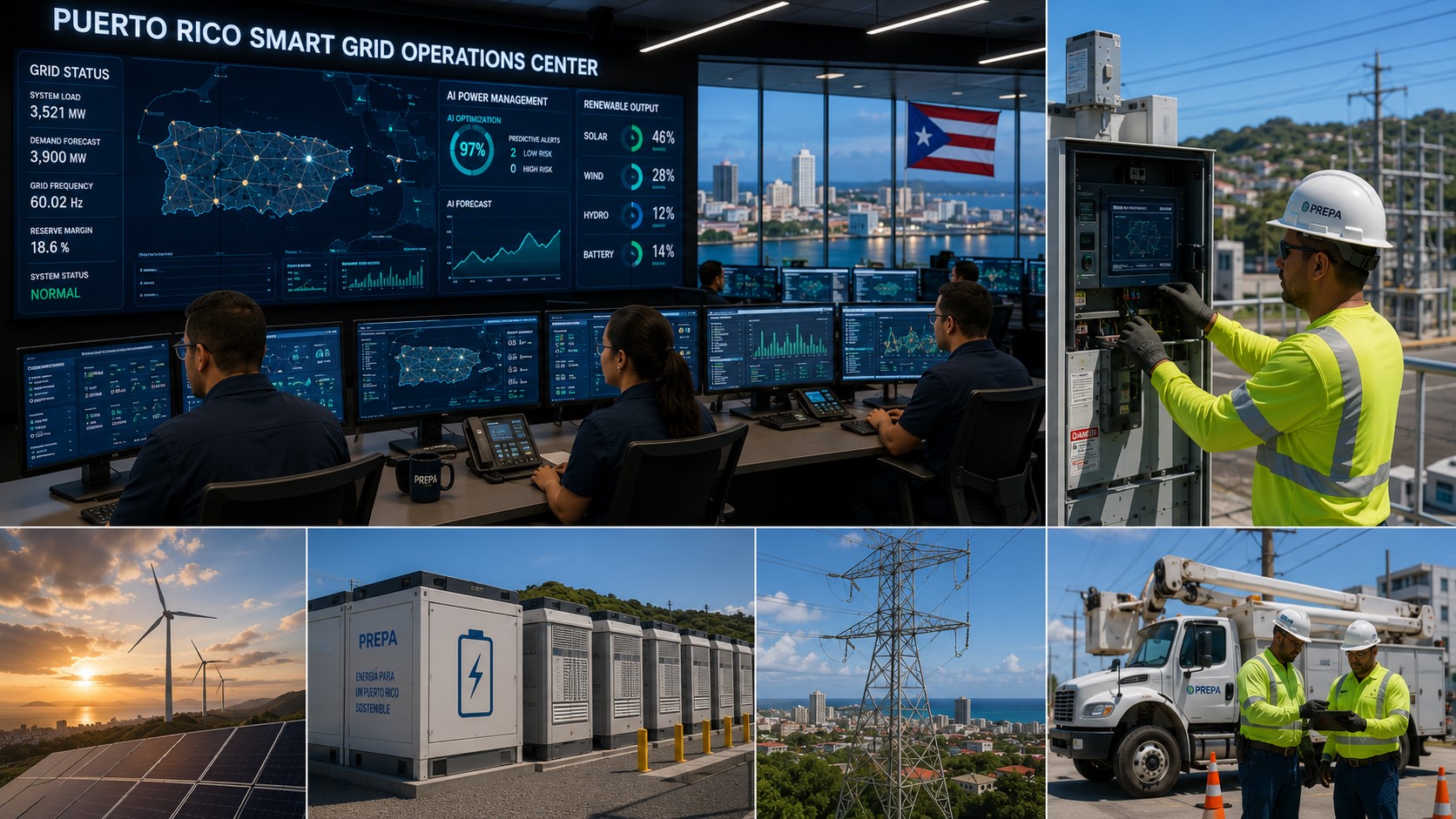 BREAKING: Puerto Rico Unveils Islandwide Smart Power Grid Protection Initiative