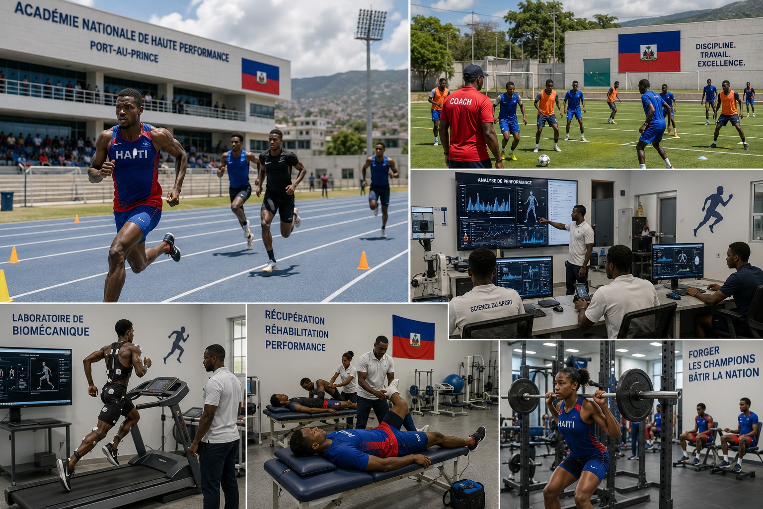 Haiti Launches National High-Performance Sports Academy for Elite Athlete Development