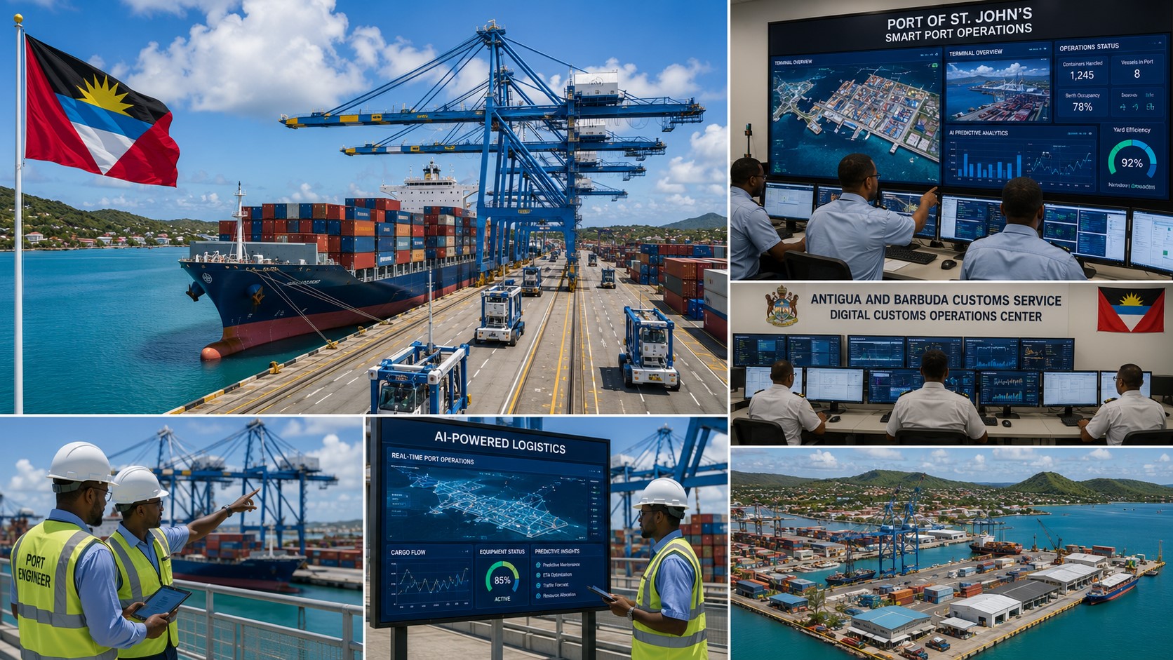 BREAKING: Antigua and Barbuda Unveils National Smart Port Security and Trade Modernization Programme