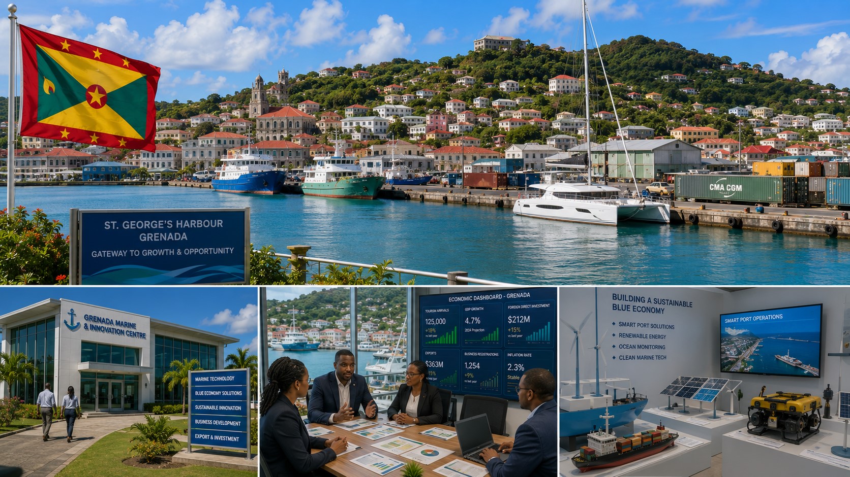 Grenada Unveils Blue Economy Innovation Fund to Strengthen Economic Development