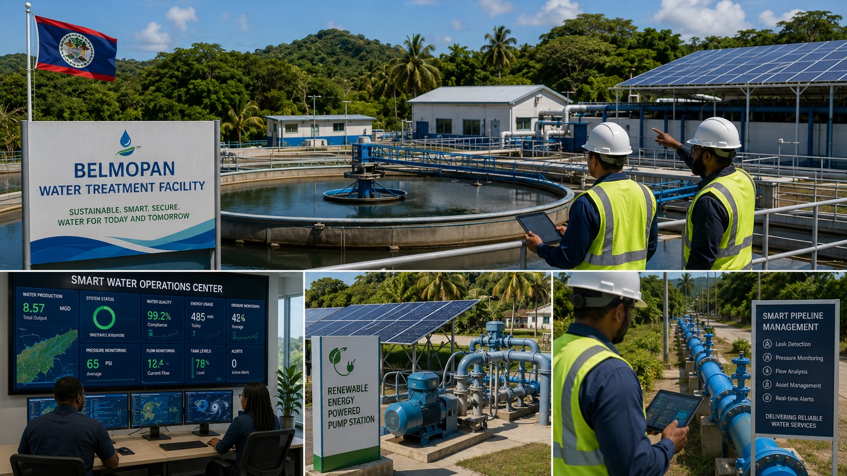 BREAKING: Belize Launches National Smart Water Security Programme