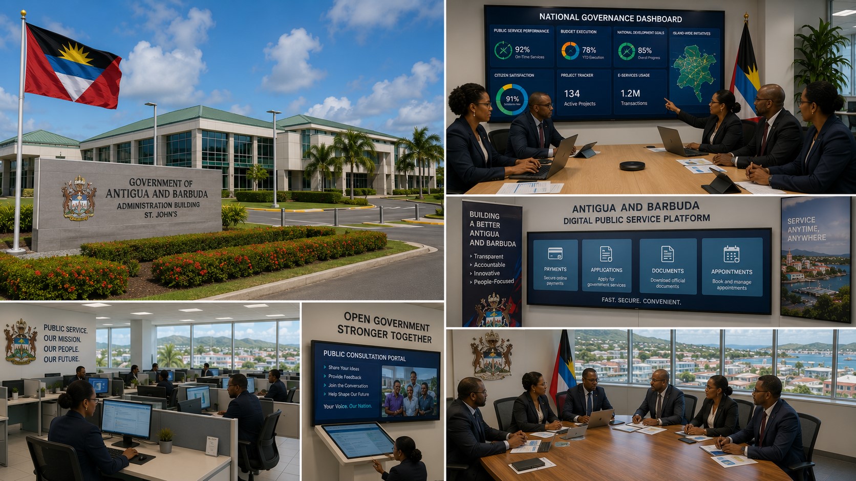 Antigua and Barbuda Launches National Open Government Digital Portal