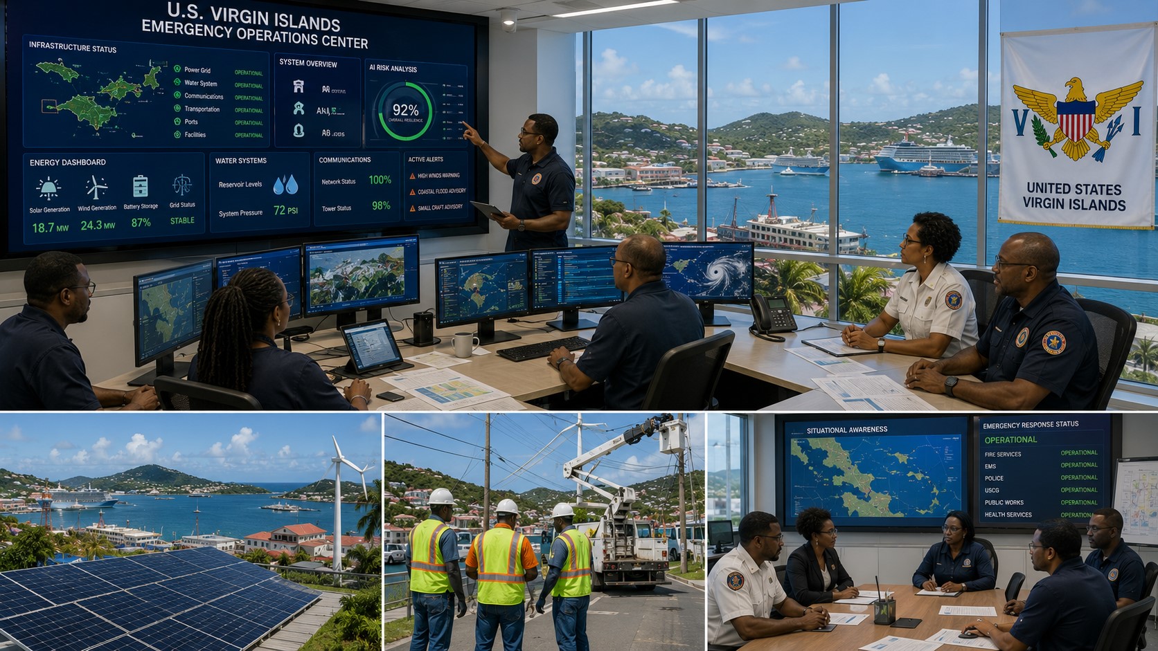 BREAKING: U.S. Virgin Islands Launches Smart Island Infrastructure and Emergency Response Network