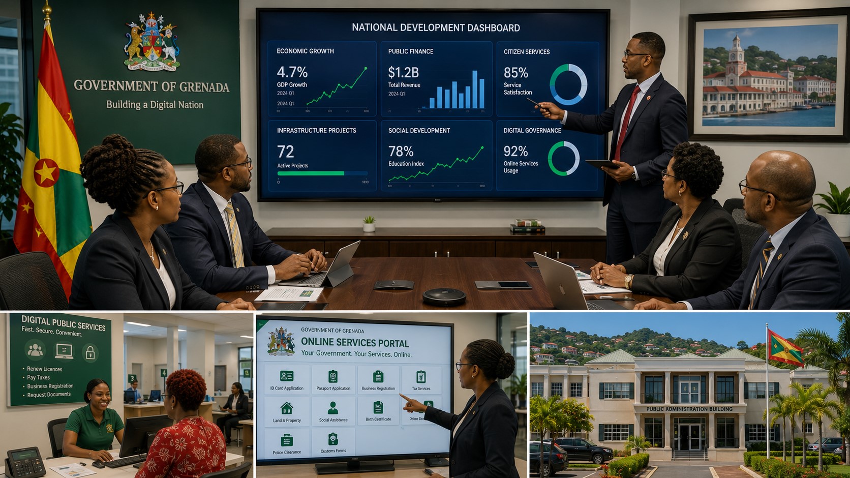 Grenada Introduces National Digital Public Services Reform Initiative