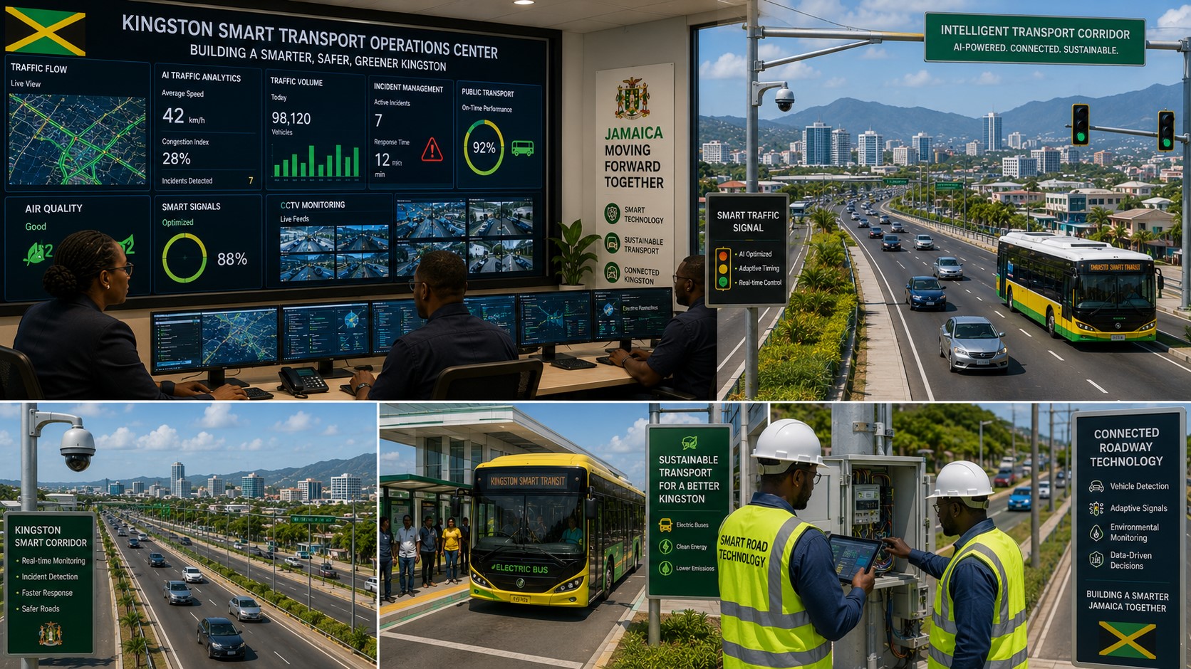 BREAKING: Jamaica Launches National Smart Transport Corridor Programme