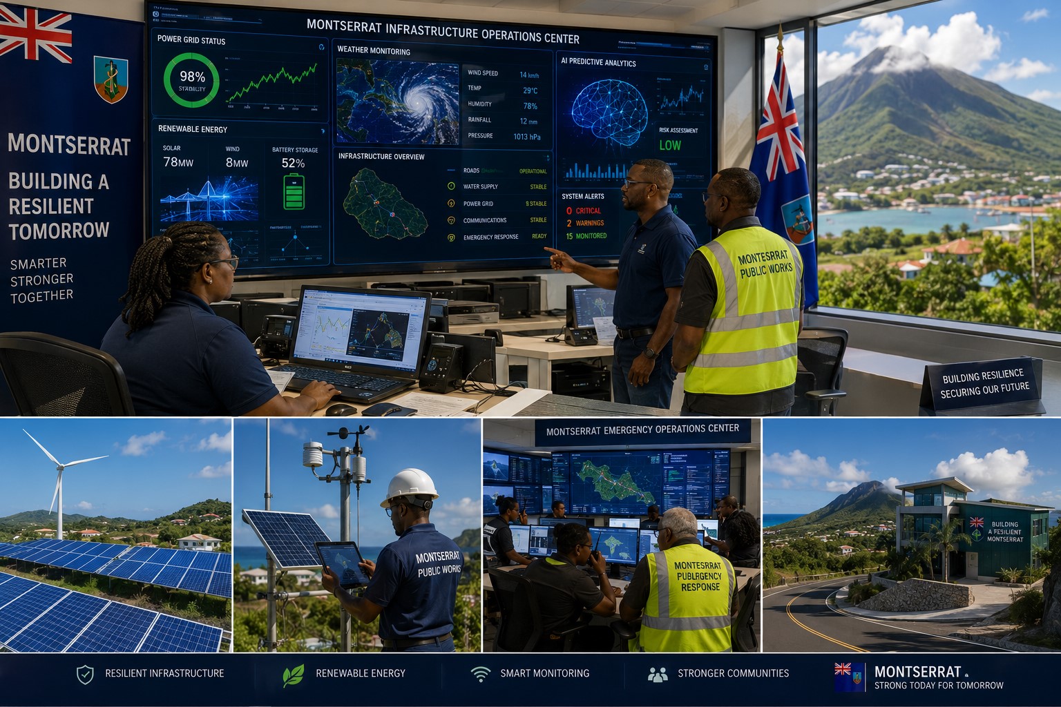 BREAKING: Montserrat Launches Smart Island Resilience Programme