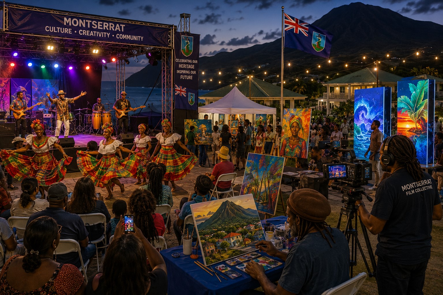 Montserrat Unveils Caribbean Creative Arts Festival to Celebrate Regional Talent