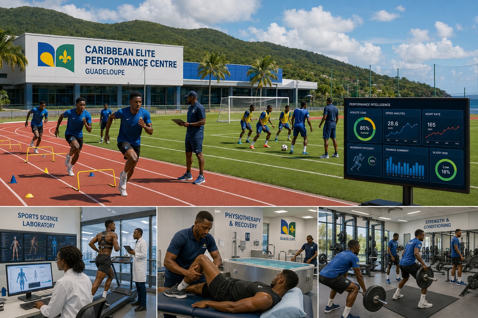 Guadeloupe Launches Caribbean Elite Performance Centre for Future Champions