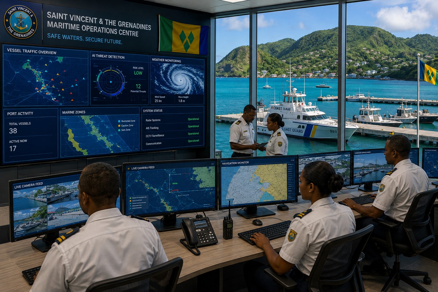 BREAKING: Saint Vincent and the Grenadines Launches Smart Maritime Safety Network