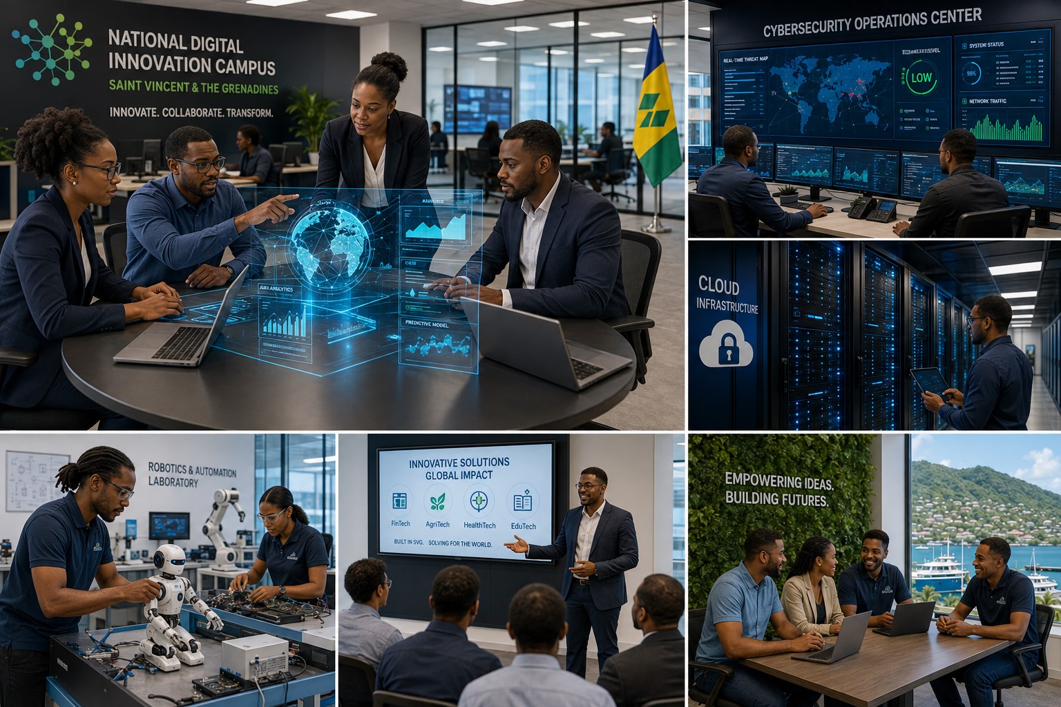 Saint Vincent and the Grenadines Opens National Digital Innovation Campus