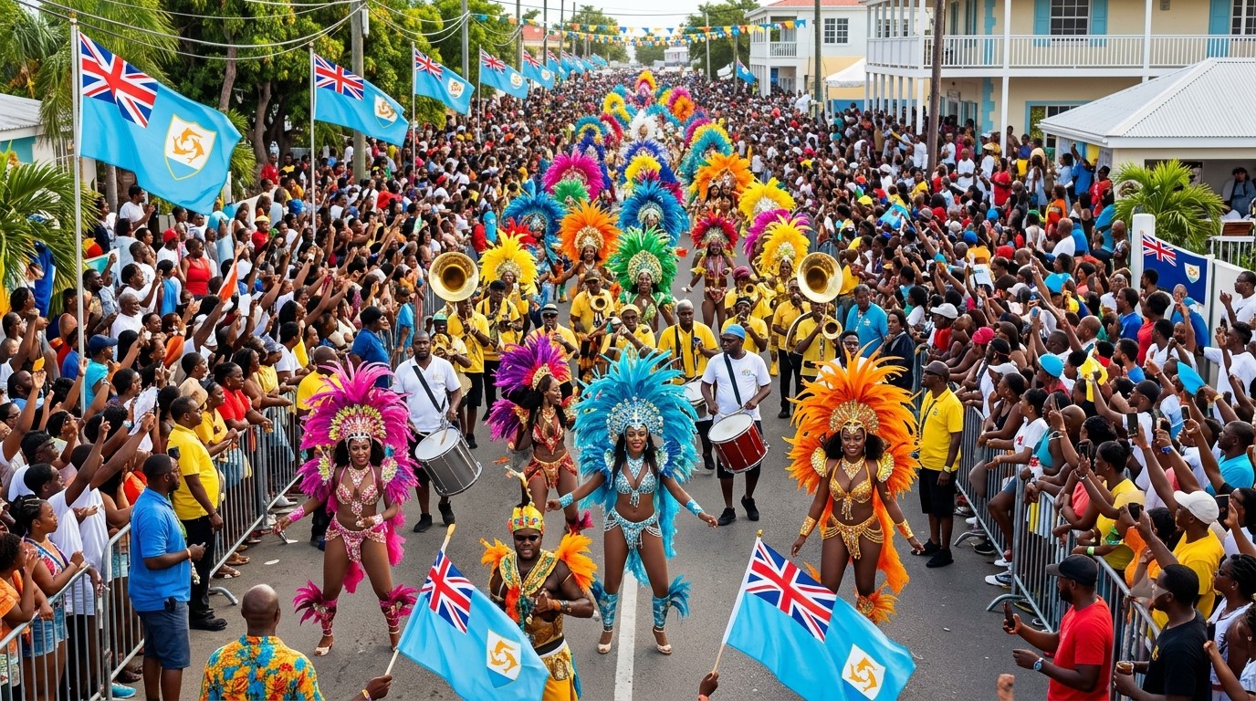 BREAKING: Anguilla Celebrates Constitution Day as Grand Parade Takes Over The Valley