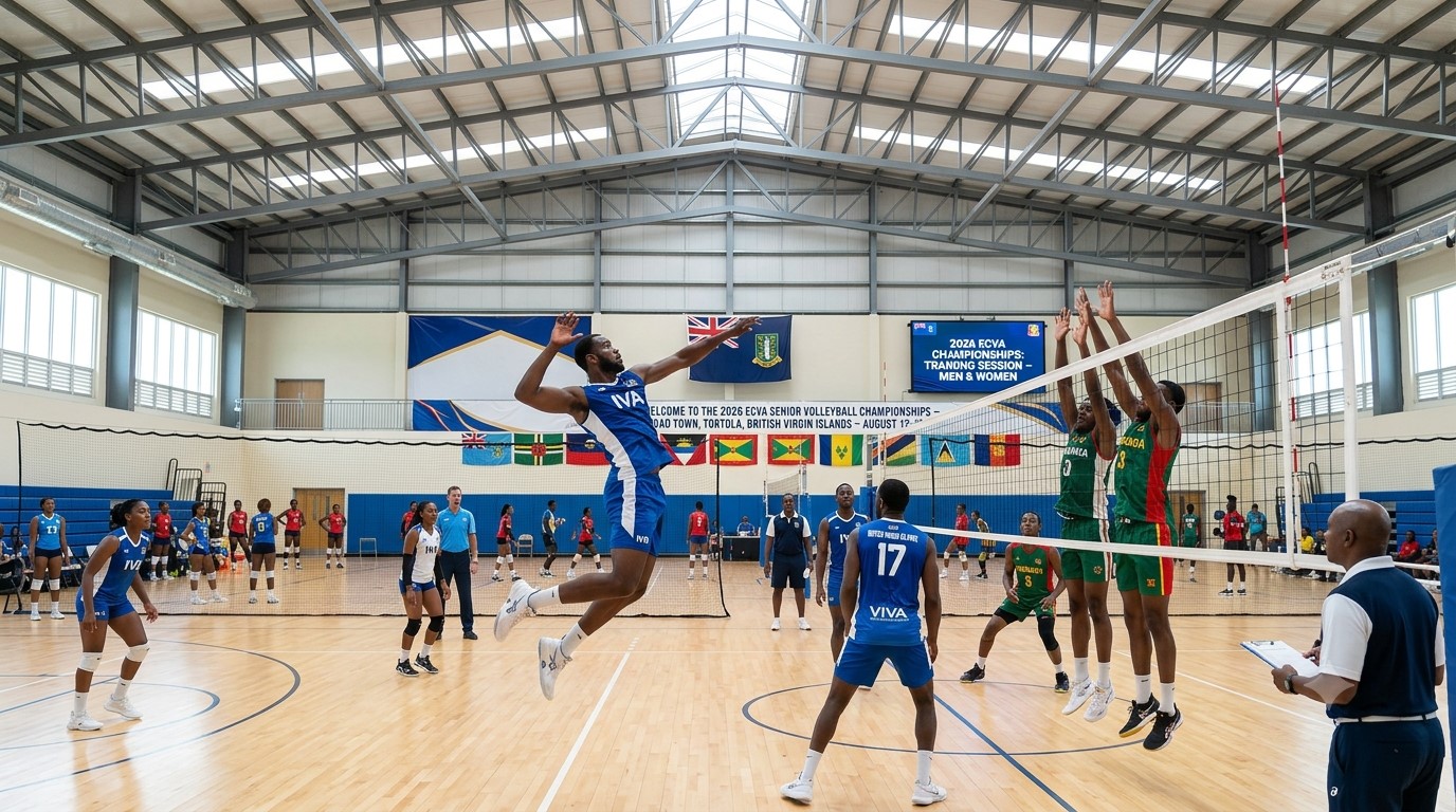 BVI Ready to Host Major Eastern Caribbean Volleyball Championships in Tortola
